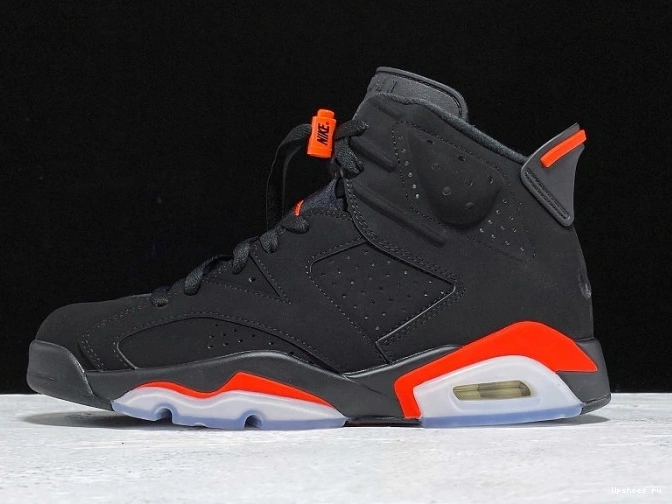 384664-060 BLACK OG JORDAN 2019 AIR 6 INFRARED RETRO 1121